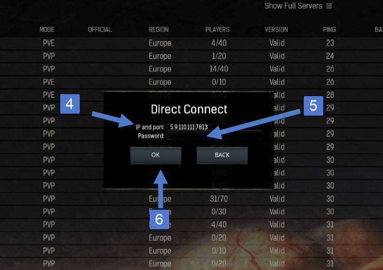 How to connect to a server in Conan Exiles - Knowledgebase -