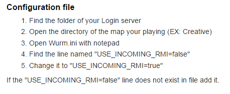 Configuration File